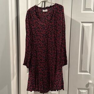Velvet by Graham and Spencer Floral Dress | size M